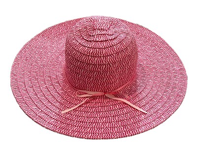 WDW Disney Pink Minnie Mouse Beach Hat Adult Size-image