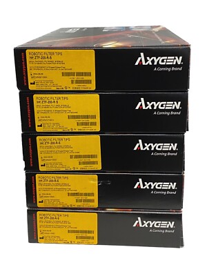 (4800/Cs) AXYGEN 200uL Zymark Robotic Filtered Pipet Tips 50x96/Rk ZTF-200-R-S-image