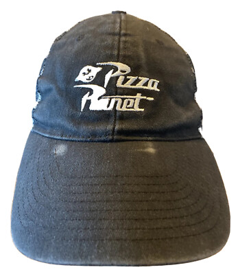 Toy Story Pizza Planet Walt Disney World Paris Mesh Snapback Baseball Cap Hat-image