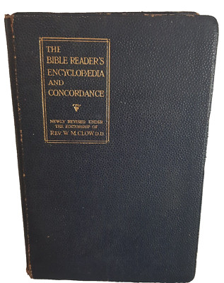 The Bible Reader's Encyclopedia And Concordance Newly Revised Edition-image