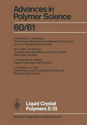 Liquid Crystal Polymers II/III - 9783662159705-image