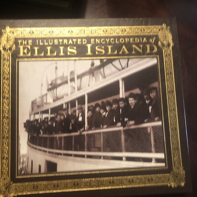Illustrated Encyclopedia of Ellis Island Barry Moreno Easton Press VG-image