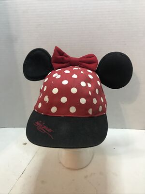 Walt Disney World Minnie Mouse Ears Polka Dot Girls, Youth Baseball Hat Cap -image