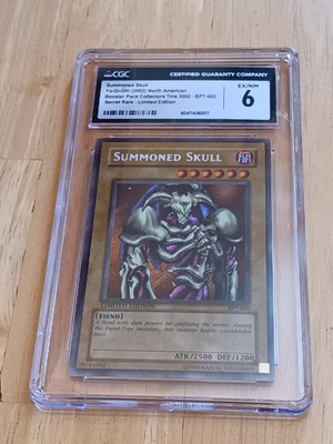 Summoned Skull BPT-002 2002 Collectors Tin Limited Edition CGC 6 Fresh Slab-image