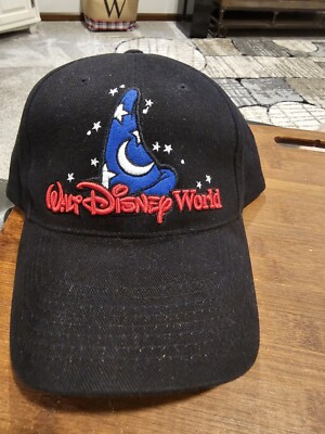 Vintage Walt Disney World Hat Cap Fantasia Strap Back (♡)-image