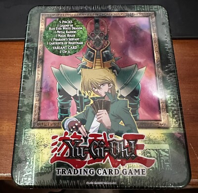 Yu-Gi-Oh! 2003 Joey - Jinzo Tin with 5 Booster Packs - MINT SEALED-image