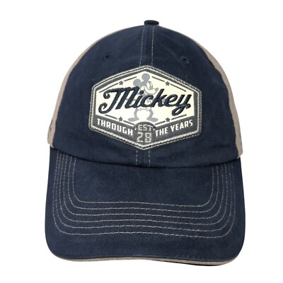 Mickey Through The Years Est 28 Strapback Hat Multi One Size Walt Disney World-image
