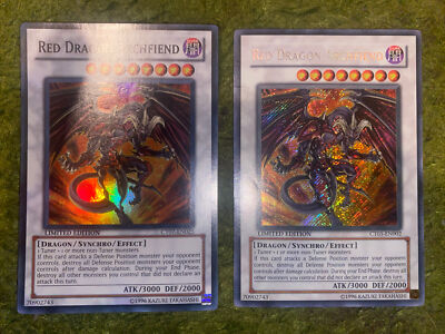 Red Dragon Archfiend 2010 Collectors Tin CT07-EN025 (LP) + CT05-EN002 (PL)-image