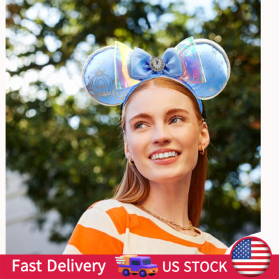 new Disney`Parks Cinderella Midnight Carriage Minnie Ears cute Headband hot sale-image