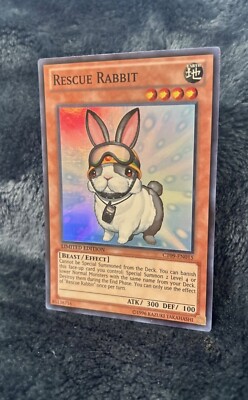 Yu-Gi-Oh! TCG Rescue Rabbit CT09-EN015 Limited Edition Super Rare #73 NM-image