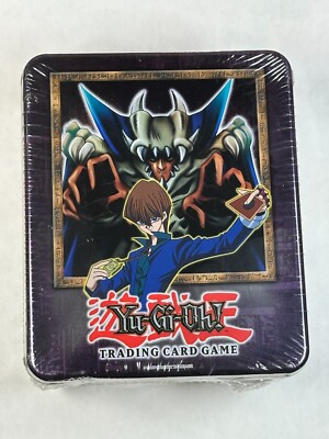 YUGIOH 2002 Lord of D. BPT Booster Pack Collector's Tin - SEALED #1-image