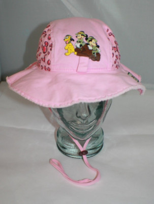 Walt Disney World Animal Kingdom Safari Mickey Mouse Hat Cap Youth Pink Kids-image