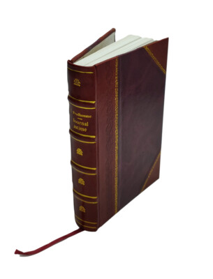 Journal Intime; Lettres-Pense?Es. 1922 By Sully Prudhomme [Leather Bound]-image