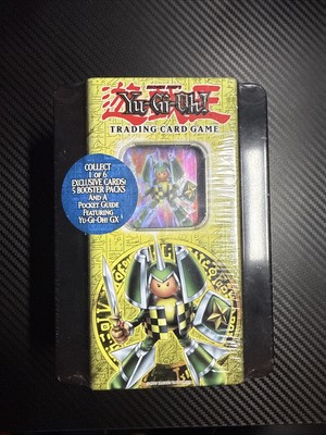 Yugioh 2005 Collector’s Series Rocket Warrior Tin Factory Sealed NEW!-image