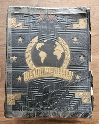 Vtg 1948 The Volume Library Encyclopedia by The Educators Association Inc -image