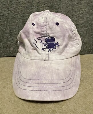 Vintage Walt Disney World Mickey Mouse Purple Tie Dye Hat Cap Retro Rare Small-image