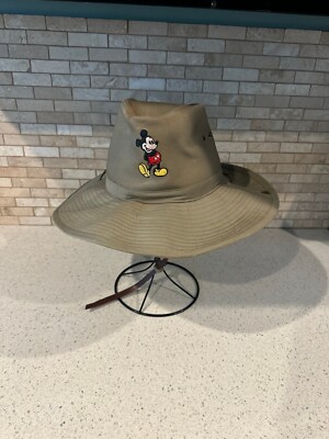 Vintage Walt Disney World Mickey Mouse Safari Hat 