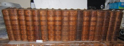 American Cyclopedia Popular Dictionary of General Knowledge 17 Vol Leather 1873-image