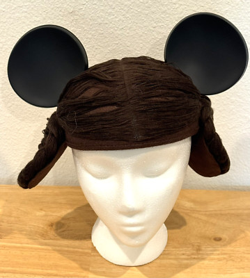 DISNEY PARKS STAR WARS PRINCESS LEIA HAIR BUNS MICKEY MOUSE EARS ONE SIZE-image