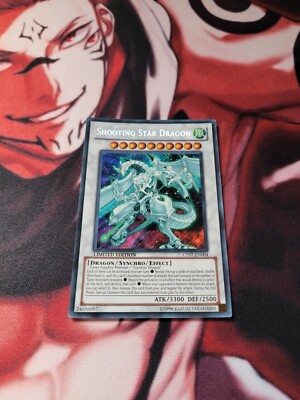 Yu-Gi-Oh! TCG Shooting Star Dragon 2010 Collectors TiN CT07-EN004 Limited...-image