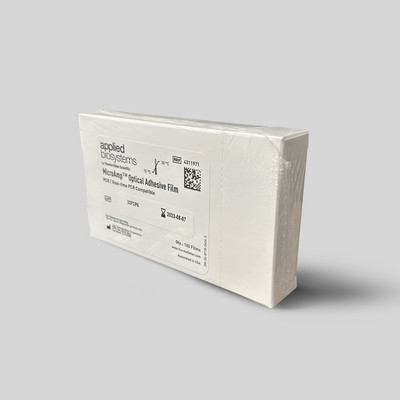 ThermoFisher 4311971 MicroAmp™ Optical Adhesive Film - 100 Sheets for PCR Plates-image