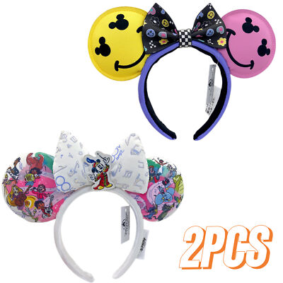 DisneyParks 100 Years Special Moments Music Band Leader+smiling face Mickey Ears-image