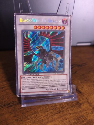 Yugioh! Black-winged Dragon Secret Rare CT07-EN002 -image