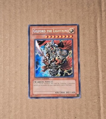 Gilford the Lightning CT2-EN001 Secret Rare Collectors Tin Limited Edition MP-image