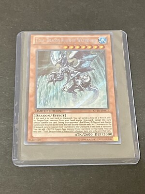 Yu-Gi-Oh! TCG Tidal, Dragon Ruler of Waterfalls 2013 Collectors CT10-EN001 RARE-image