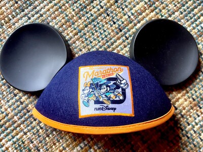 2025 Walt Disney World RunDisney Marathon Finisher Ear Hat NEW-image