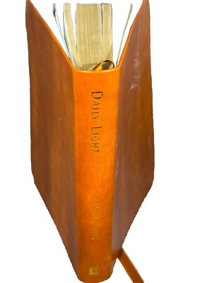 Daily Light For Every Day NKJ, Tan Leather Anne Graham Lotz 1998 Thomas Nelson-image