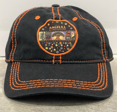 Walt Disney World Animal Kingdom Thick Stitching Y2K StrapBack Adjustable Cap-image
