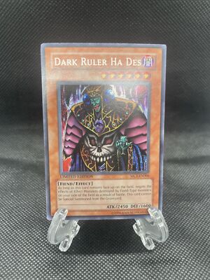 🔥 YUGIOH • DARK RULER HA DES •  MC1-EN006 • SECRET RARE • LIMITED •-image