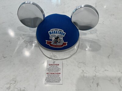 2018 Walt Disney World Run Disney Marathon Anniversary Mickey Mouse Ears Hat -image