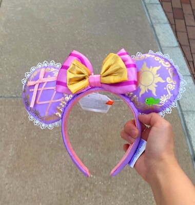 Rapunzel Tangled Pascal Disney Parks Mickey Mouse Ears Minnie Headband 2024-image