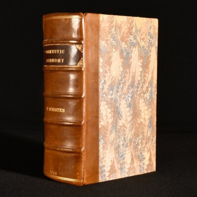 1844 An Encyclopaedia of Domestic Economy Thomas Webster Scarce 1st-image