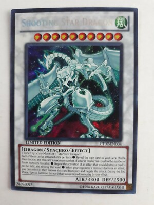 Yu-Gi-Oh! TCG Shooting Star Dragon CT07-EN004 LIMITED EDITION HOLO-image