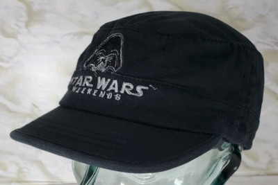 Vtg WDW Star Wars Weekends 2005 Imperial Captains Flat Top Cadet Style Hat Cap-image
