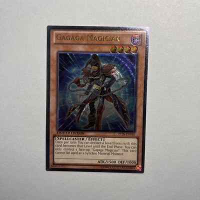 Yu-Gi-Oh! Gagaga Magician ZTIN-ENV01 Ultimate Rare - Heavy Foil Shift  - NM/VLP!-image