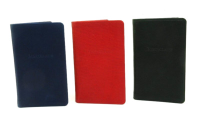 Birthdays Datebook Leather Journal 3x5