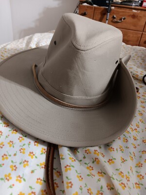 Walt Disney World Hat Tan Adult Small Safari Snap Button-image