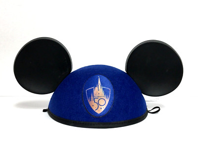 WALT DISNEY WORLD 50th Anniversary CAST MEMBER Exclusive Mickey Mouse Ears Hat-image