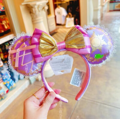 Disney Parks Ears Rapunzel Tangled Pascal Mickey Mouse Minnie Headband 2024-image