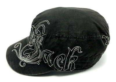 DISNEY JACK SKELLINGTON hat fitted black army cap - Adult size M-image