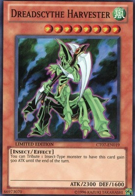 Dreadscythe Harvester - CT07-EN019 - Super Rare - Limited Edition - Moderately P-image