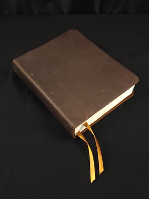 Leather Journaling Bible - ESV Single Column Journaling Bible - Rugged Leather -image
