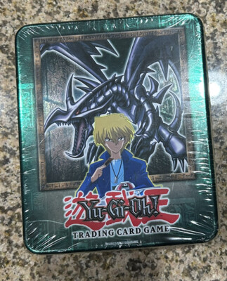 Yugioh 2002 Collector's Tin: Joey Wheeler & Red Eye Black Dragon SEALED UNOPENED-image
