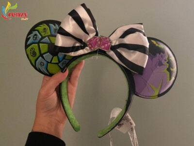 Disney Park Oogie Boogie Bash Limited Exclusive Limited Minnie Ears Headband-image