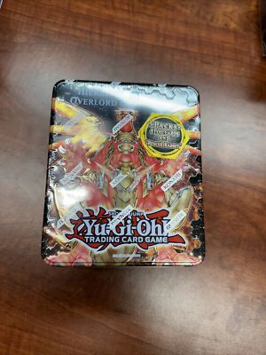 YUGIOH 2013 HIERATIC SUN DRAGON OVERLORD COLLECTORS TIN FACTORY SEALED NEW-image