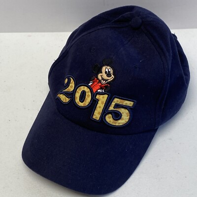 2015 Walt Disney World Mickey Mouse Ball Cap Hat Adjustable Baseball-image